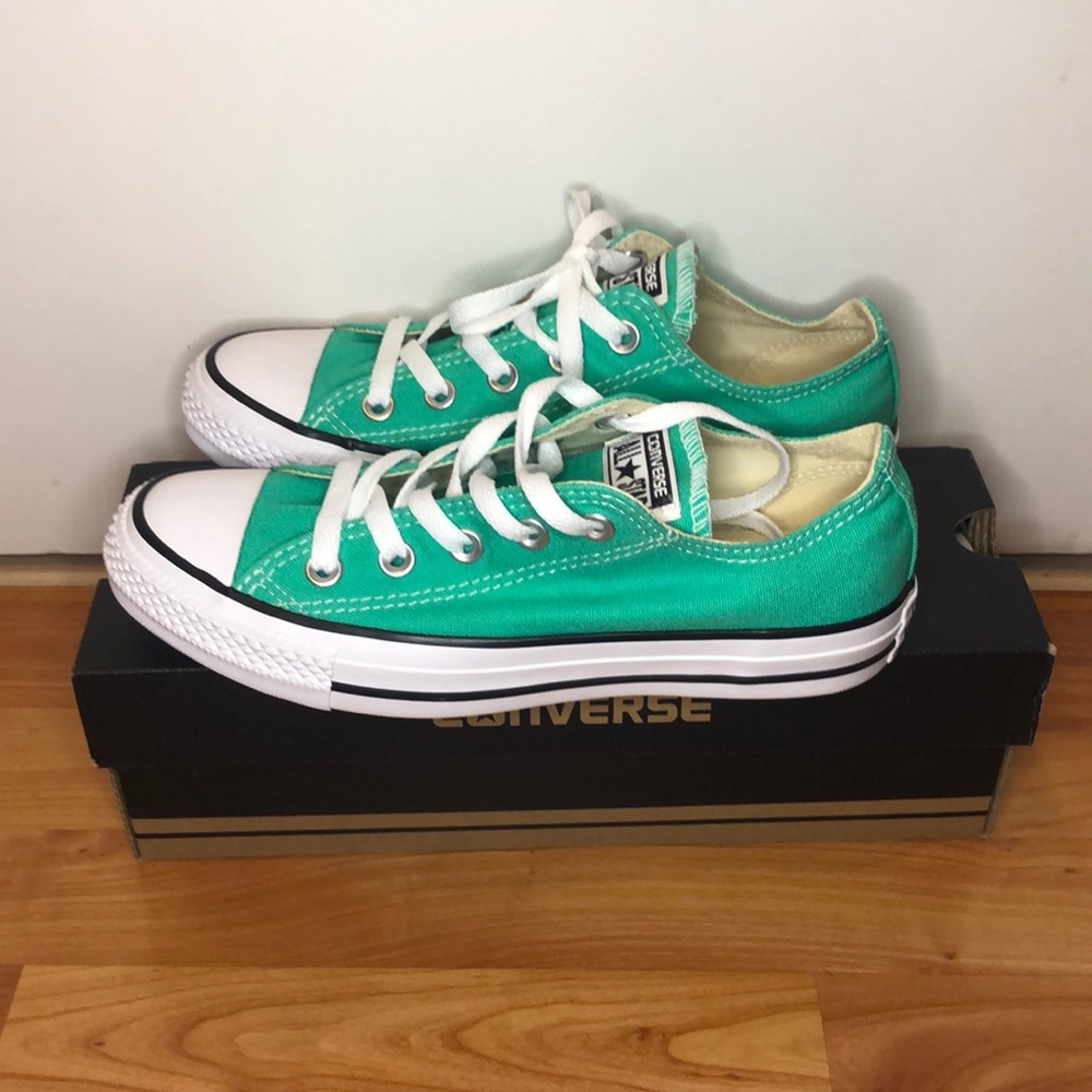CONVERSE | Unisex All Star Turquoise Low-Top Sneakers